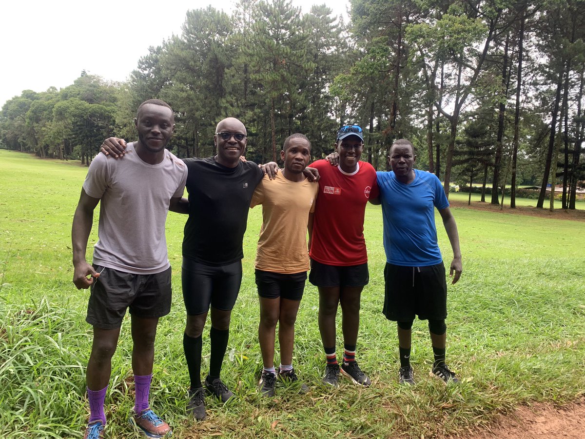 rkabushenga's tweet photo. Done with the 4th edition of the monthly @teammatooke Kampala-Entebbe Run for April. The morning rain βgave usβ from Najja all the way past SMACKπ€£. My #MutungoBus passengers in frame 2 & 3 thanks for the madness!! @donakatukunda & @NoelTK2015 in frame 4, our shared craze isnβt too far off & we are ready