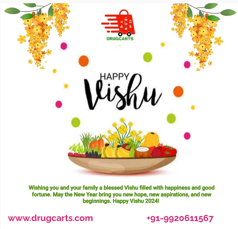 Happy Vishu 2024 #vishu #kerala #happyvishu #keralagram #drugcarts #doctor #healthcare #pharmacy #vishuspecial #vishukani #onam #india #malayali #keralasaree #traditionalwear #malayalam #follow #pattupavada #mallu #festival #godsowncountry #epharmacy #onlinewebstore