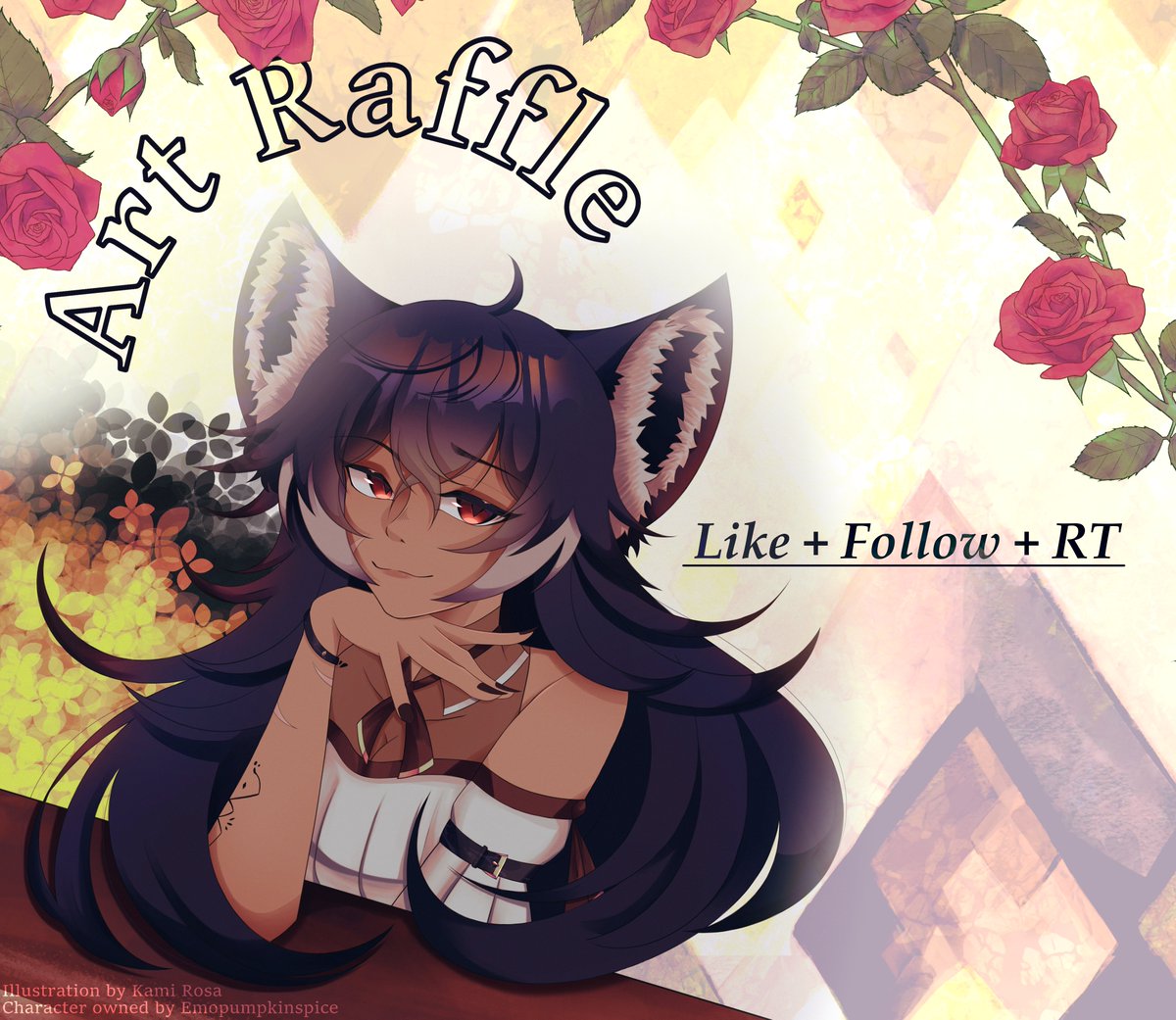 It's time for a little art raffle ! 🦊🧡 RULES : ✨Follow me + RT + Like to join ✨Leave your png in comments (optional) ✨Ends April 21st Winner will get an headshot illustration! 🧡
