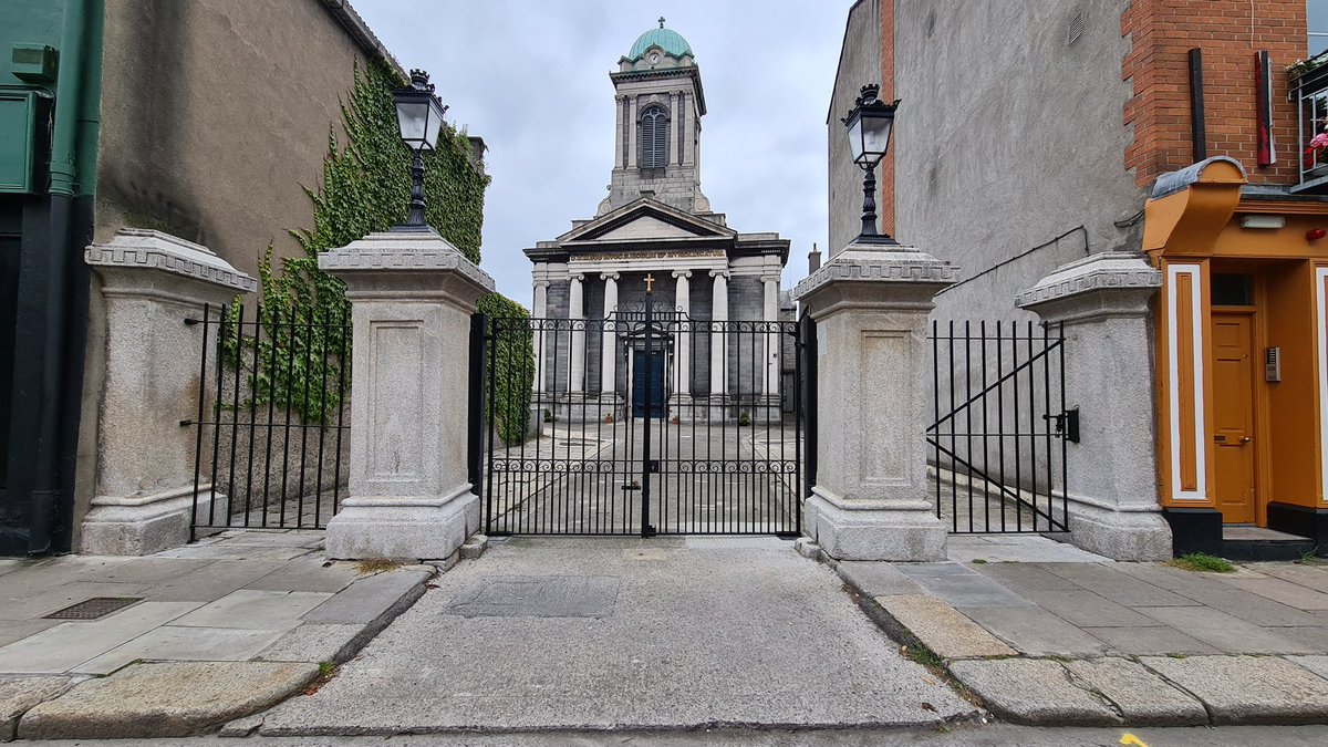 Saint Nicholas of Myra is an impressive classical church, designed by John Leeson in the late 1820s with the portico and bell tower added in the second half of the nineteenth century to designs by John Bourke.

#welovedublin8 #dublin8 #culture #historydublin