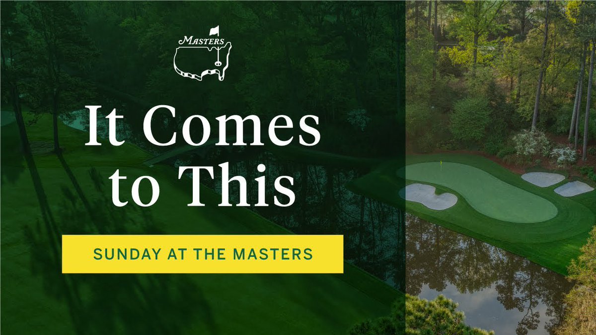 SUNDAY FUN DAY AT THE MASTERS💚
#Masters2024 
#LFG