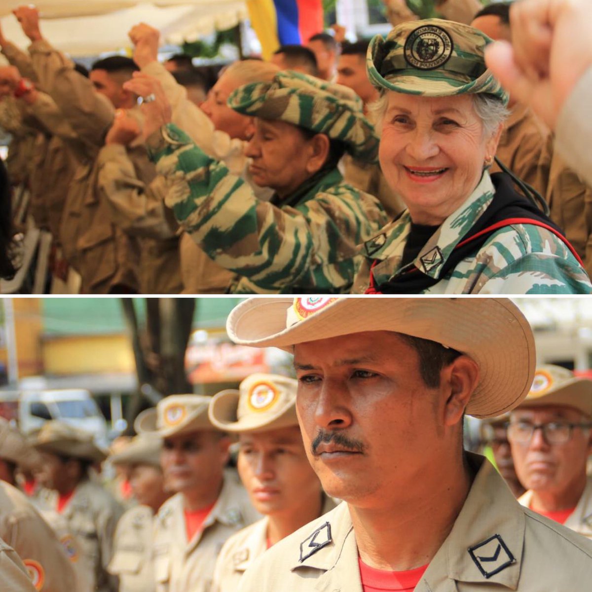 #AsíLoDijo || GJ <a href="/dhernandezlarez/">GJ. Domingo Hernández Lárez</a> Esta es la #VenezuelaToda ! La que se quedó a defender a la patria y sus intituciones ! La Venezuela de Bolívar, de Rondón y de Chávez !
#15AniversarioMB 
#Todo11TieneSu13