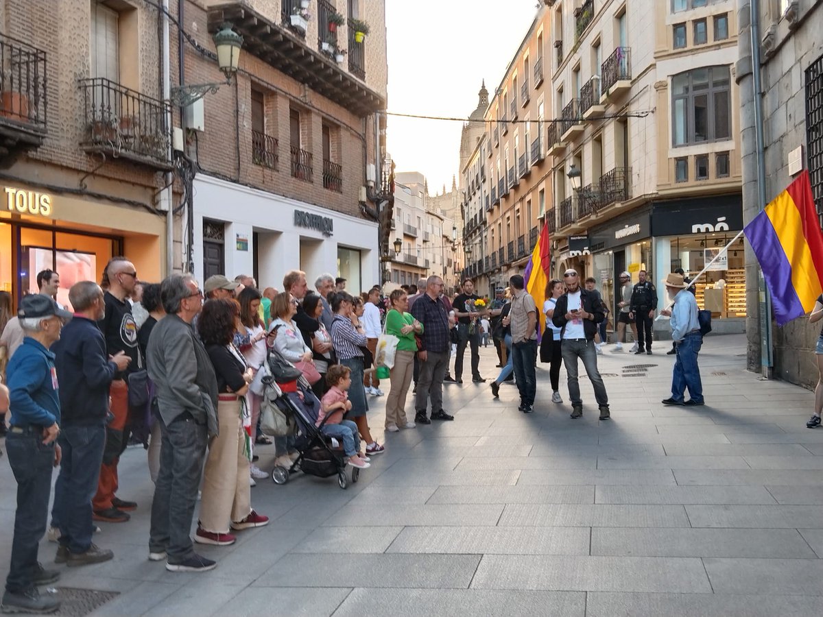 En Segovia adelantamos al sábado 13 los actos de reivindicación, memoria y homenaje a l@s segovian@s represaliad@s por defender la legalidad y libertad republicanas. ¡A por la tercera!