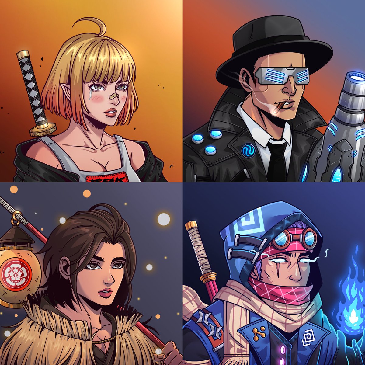 I think it's a good time to start publishing my art once again. I had a decent break due to the amount of work, but we coming back, baby! ❤️