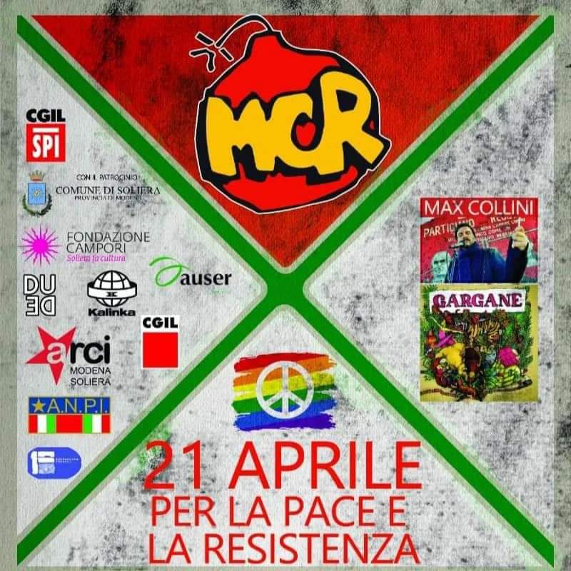 MCityRamblers's tweet photo. In attesa del #25aprile, Venerdì 19 ci vediamo a #Druento (TO) R-Esistere Festival, ingresso gratuito ed inizio alle 21,30. Domenica 21 a #Soliera (MO) al Parco Habitat, ingresso gratuito inizio 14,30 #daicandom
#modenacityramblers #mcr #letsgoramblers #altomaretour2024 #RTAC30 https://t.co/A9P1njBfhk