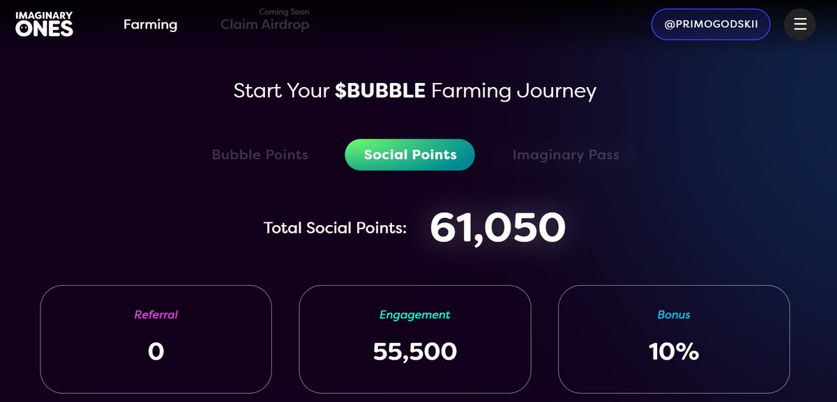 Primogodskii's tweet photo. <ATTACH YOUR CURRENT SOCIAL SCORE>

$BUBBLE https://t.co/DmjlpkqNwT https://t.co/XS8S9v0OJQ