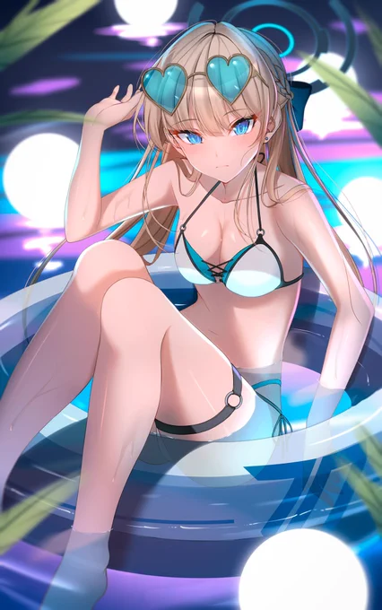 トキ水着をどうぞ…#気温が高いので気が早いが水着絵が見たい 