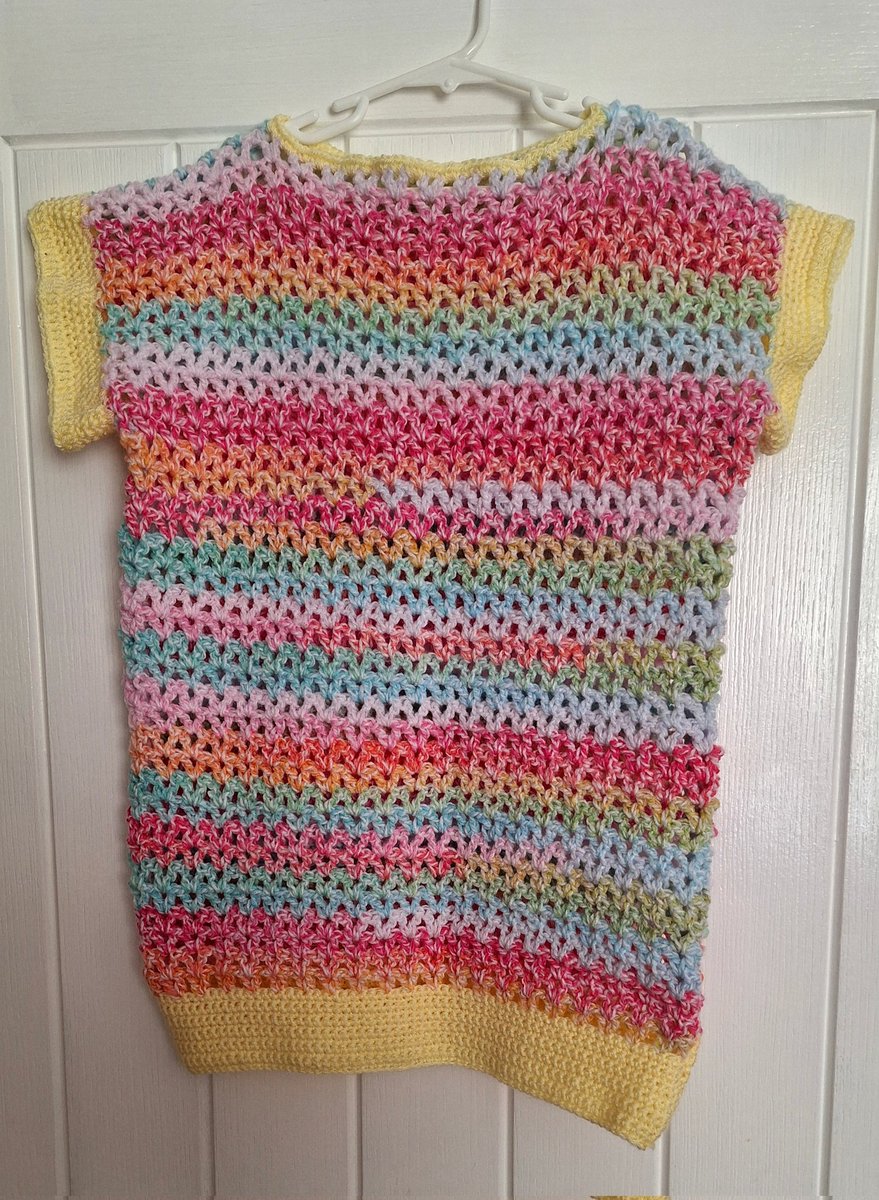 Another #crochet creation 💜 #handmade with love for my sister. Love these #colours perfect for #summer 

#crochetclothing #fashion #summervibes