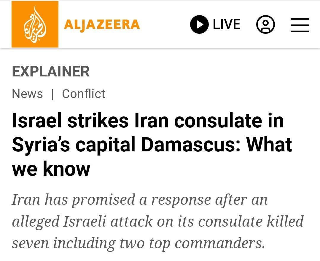 The Zionists and ignorant Christians who consider this conflict a 'religious' one are turning a blind eye to this fact and are blaming Iran for retaliating. IRAN HAS EVERY RIGHT TO DEFEND ITSELF!