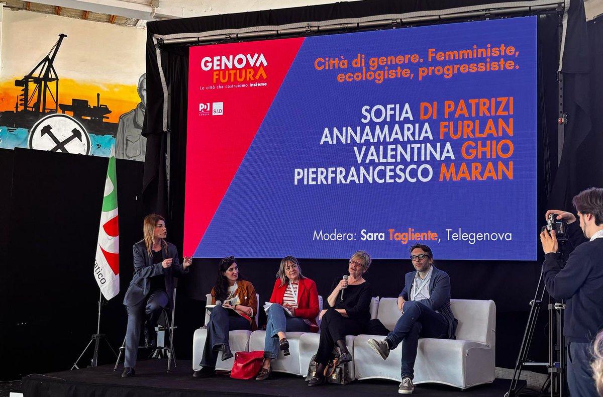 Una città che metta al centro delle politiche la parità di genere: Genova segua l'esempio di Bologna e Milano per un'agenda che parta dai bisogni delle donne. Ne abbiamo parlato al dibattito 'Città di genere. Femministe, ecologiste, progressiste' organizzato dal @PDGenova_