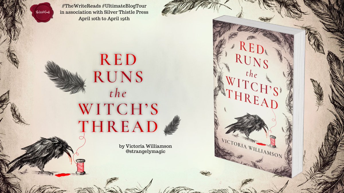 It’s my stop on the @The_WriteReads #UltimateBlogTour for @strangelymagic’s chilling historical novella #RedRunsTheWitchsThread, out now from @silverthistleps. You can read my #BookReview on the blog today! theshelfofunreadbooks.wordpress.com/2024/04/14/ult…