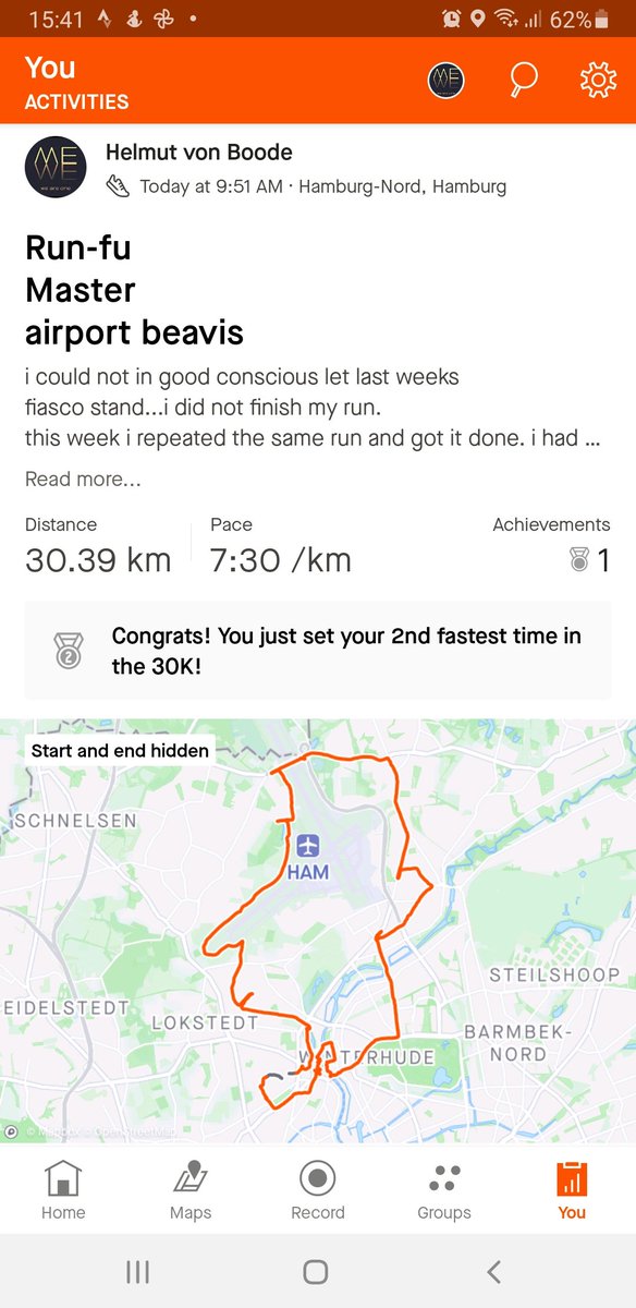BoodeVon's tweet photo. Run-fu
#Runfu
airport beavis repeat.
brutal...running thru pain on my
entire right side. i refuse to let last weeks run stand. a zen moment...
instead of being tight afraid of pain, accept it. embrace it. this allows the body to relax.
upper body x4
#run #running #runner #strava https://t.co/MKB91b14bV