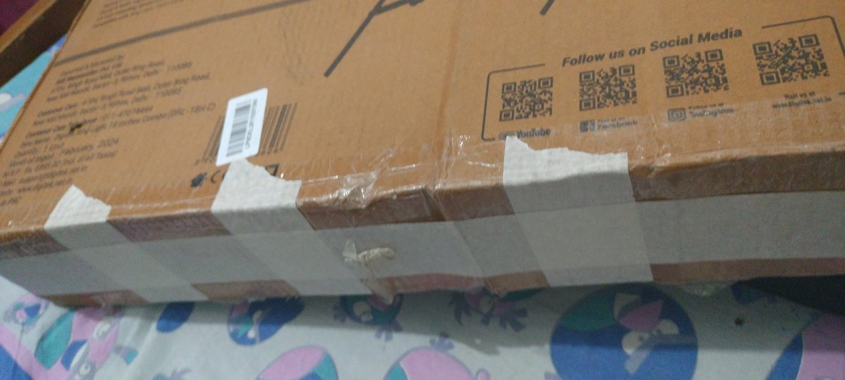 minocha1100's tweet photo. @amazonIN 

The product was  defective and the packaging was torn inside and the slip of the last order was also not completely removed

This showed that complete malfunction by your team 
Pls replace this items requesting to take action.
Order id 
405-5255047-9675532 https://t.co/XkeO9ES82u