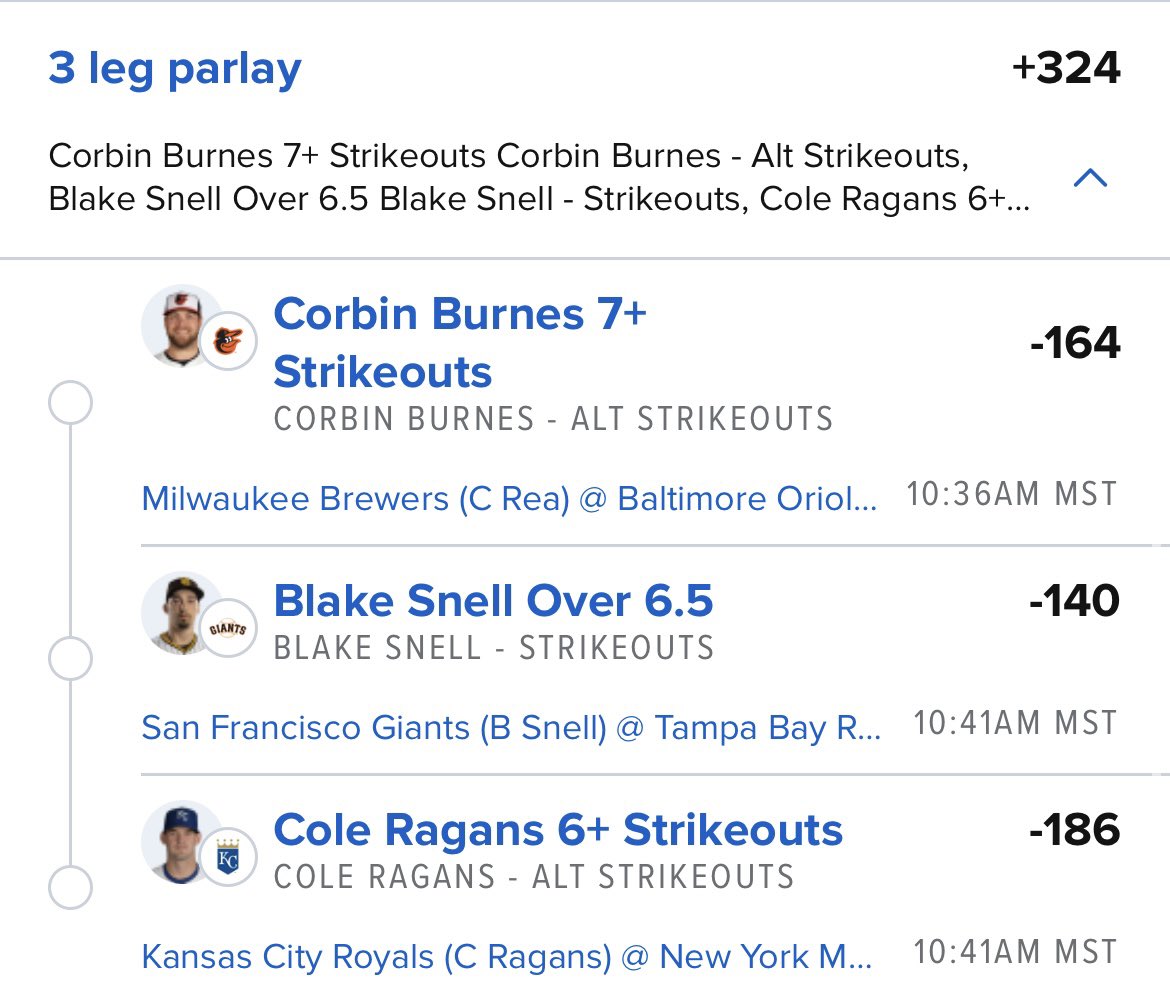 JBookie22's tweet photo. Sundays are for strikeouts 😬

Now let’s see some!

@OutlierDotBet tail link➡️ https://t.co/yCScxw5ZJm

If this hits I have 2 free 1 month subscriptions to @OutlierDotBet for someone who retweets this post! ✅🔥 https://t.co/TWbtdVXG6P