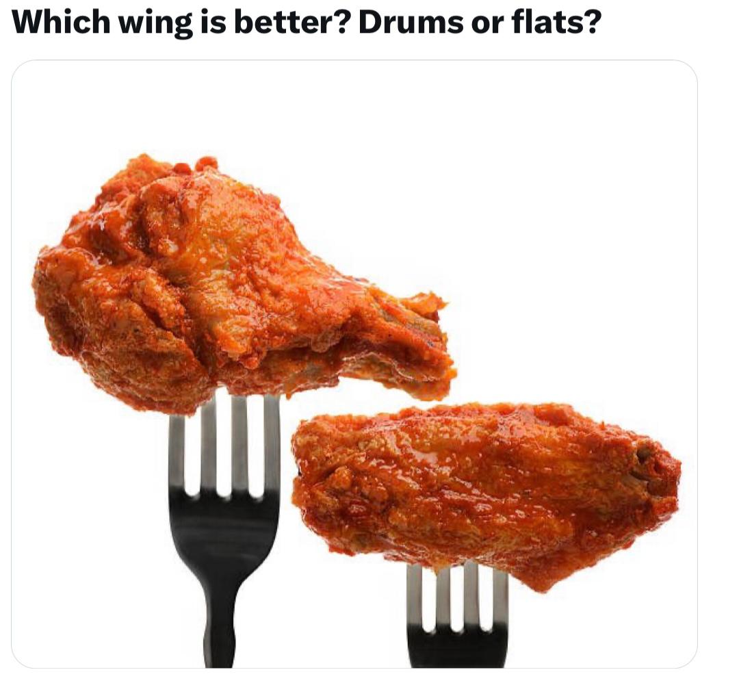 Drums or flats?