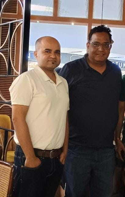 What a quick fun chat with Mr <a href="/vijayshekhar/">Vijay Shekhar Sharma</a> of <a href="/Paytm/">Paytm</a> regarding #CancerBiology #oncology #PrecisionMedicine post <a href="/GATC_2017/">GATC 2024</a>
<a href="/ICGEB/">ICGEB Official</a> #NewDelhi #Noida <a href="/CRI_ACTREC/">Cancer Research Institute - ACTREC</a> <a href="/TataMemorial/">Tata Memorial Hospital</a> <a href="/karkinoshealth/">Karkinos Healthcare</a>