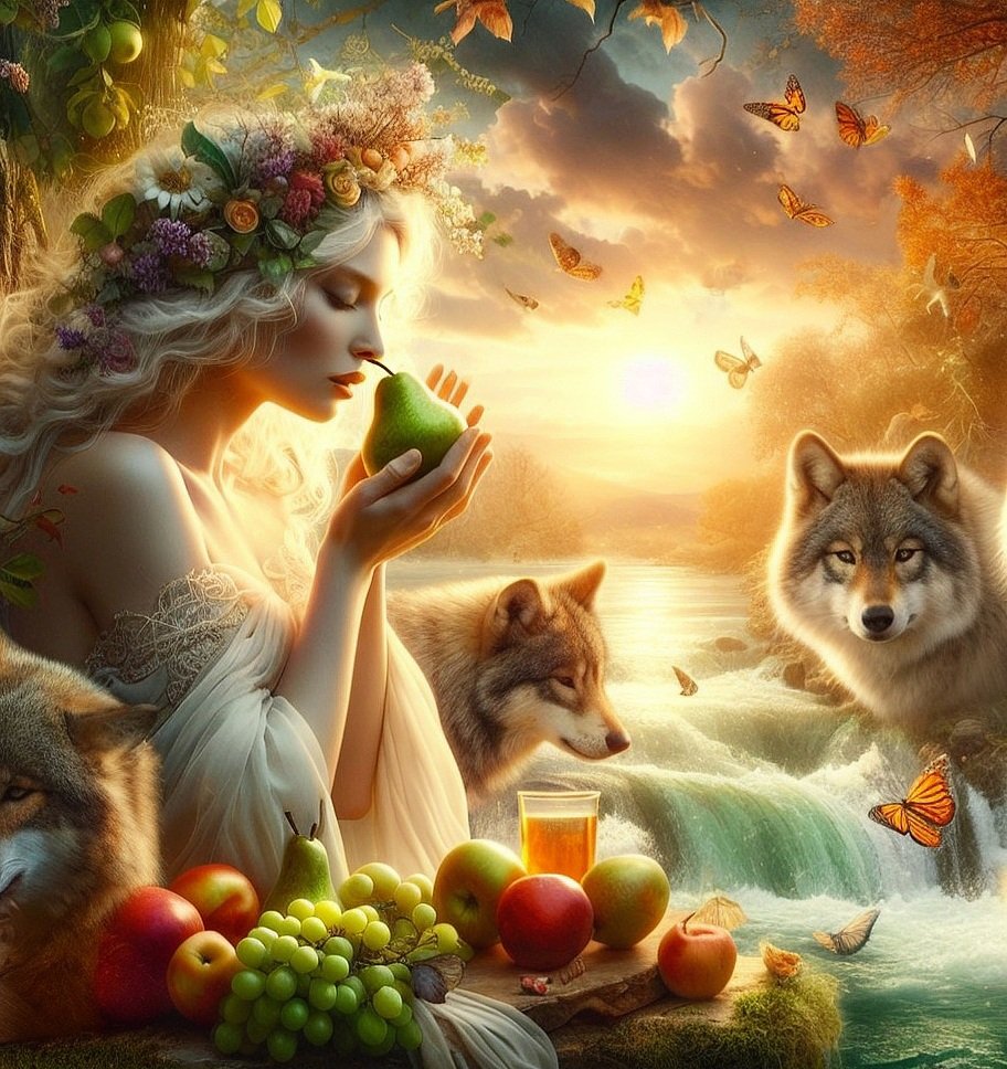 Spirituality, animals, nature, clean water in the wild, freshly grown fruits and vegetables, sunlight, sunrises, sunsets, people who show care for each other and for nature, harmony, freedom, balance, justice, truth... These are the things that make me deeply happy. 🥰❤️🪶