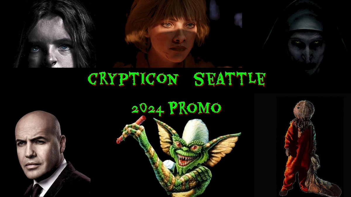 The Final Promo For Crypticon Seattle 2024 Is Here! Click on The Link Below to View : youtube.com/watch?v=FckvVs…