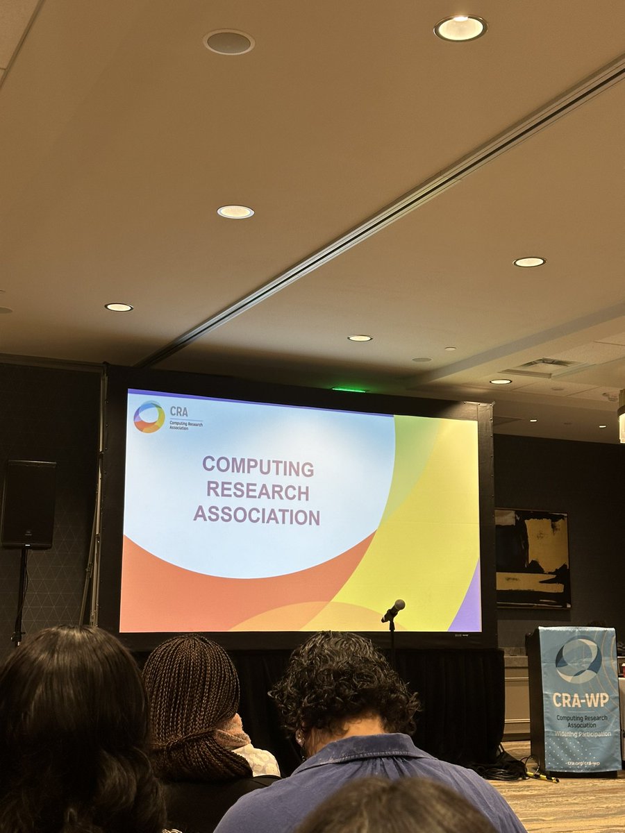 shanleycorvite's tweet photo. I had a great time meeting and learning from other women in computing at this year’s @CRA_WP Grad Cohort for Women #CRA2024 ✨ https://t.co/IdRoxikx4h