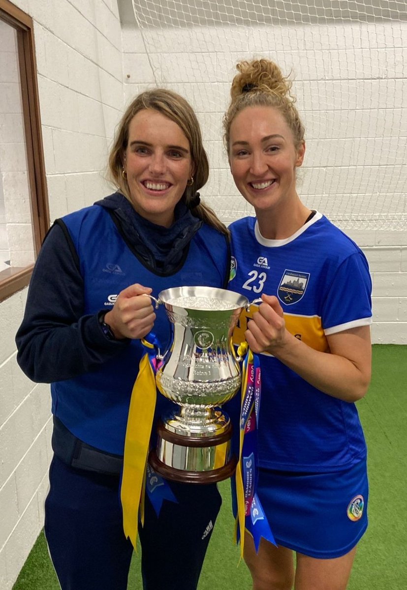 Congrats to @camogietipp team and management on a fantastic Div 1A National League final win against Galway in @CrokePark, especially to our @colmhuirecoed colleagues Ms Emma Carey & Ms Trish Hickey🏆👏🏻 🟦 🟨 🥳 #tippabú @TipperaryETB @thurles_ie @TipperaryGAA