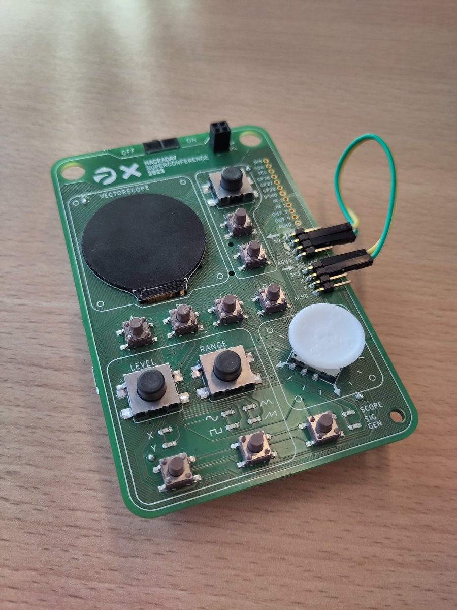 AislerHQ's tweet image. . @tinyledmatrix made an "AISLER" version of the Hackaday badge 🥺