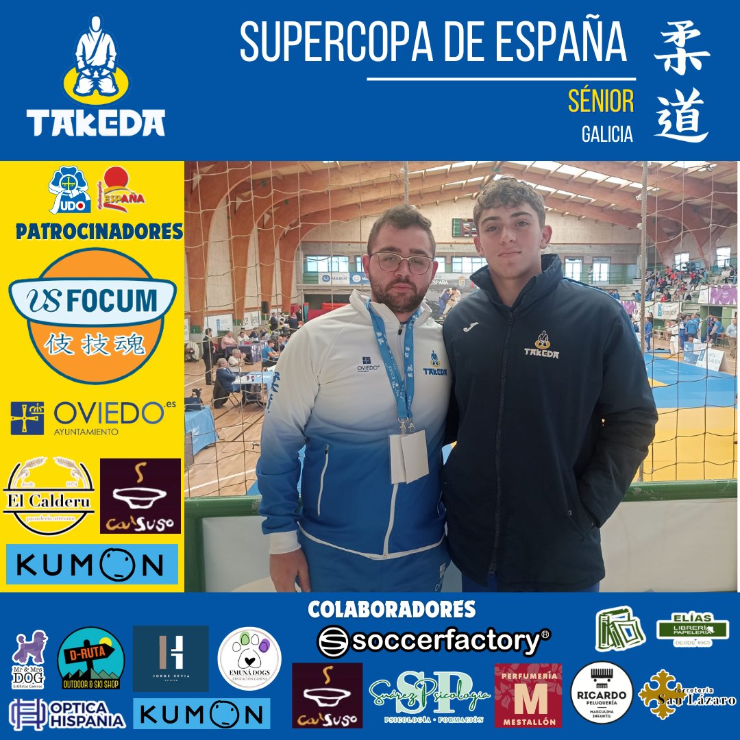 Ayer se disputó la Supercopa 🇪🇦 de Marín. 

1ª experiencia nacional, en categ. sénior de Álvaro (aún júnior).

❌1ª ronda con alta participación y nivel de competidores.
💪🏻¡Mucho ánimo, Álvaro! A seguir trabajando como lo haces siempre.

Gracias a Víctor por ejercer de entrenador
