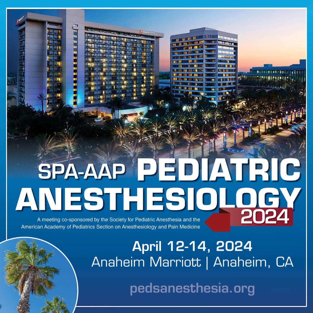 Advanced Practice Provider Symposium Parental Decision Making for Surgery and Anesthesia Time: 9:15 AM – 9:45 AM PT Location: Elite Ballroom ow.ly/sO5u50R57vK #PedsAnes24 #PedsAnes #PedsPain #PedsCards