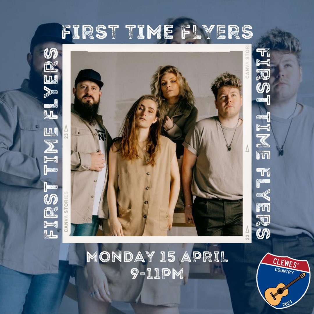 It’s the one we’ve all been waiting for, this week’s guests are the UK’s Country four piece, @firsttimeflyers ✈️ We look back on the first 18 months as a band, learning to be in a band and what we can expect next 👀 Join us on Monday at 9pm BST on @voicefmradio 🌎