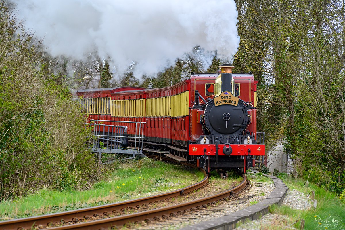 Steam Train Loch leaving Castletown Station this afternoon 🇮🇲 🚂 #isleofman #iom #steamrailway #loch #manxscenes #castletown