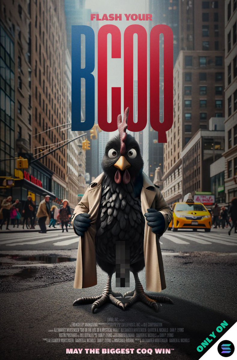 FuZn16's tweet photo. #bcoq #bcoqinu #blackcoqinu @BcoqINUsol
who is ready to see this mf fly???
mc: 2 400 000
holders: 8100
100x !!!!!!
aderess: coqRkaaKeUygDPhuS3mrmrj6DiHjeQJc2rFbT2YfxWn https://t.co/27CjFpLSHc
