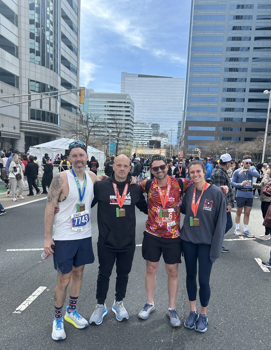 Congratulations to our teachers, coaches, and staff members on running the Jersey City Half and Marathon. Go Wildcats! @BectonHS