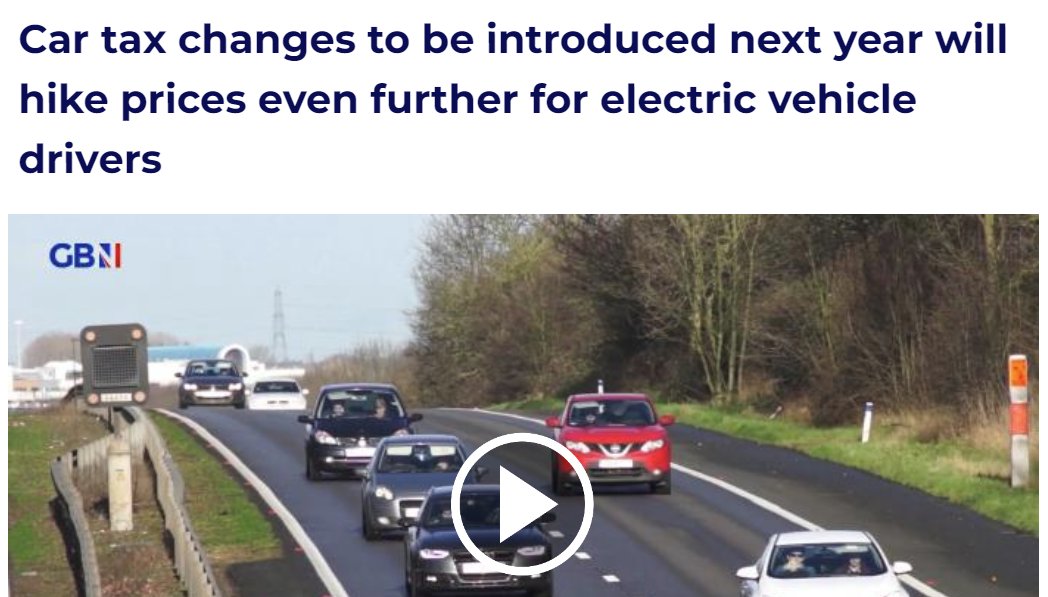 Bad news for all those who believed politicians' promises that electric car owners wouldn't pay car tax. From April next year owners of new electric cars costing over £40k will have to pay £590 per annum, and that will only go up. And zero-emission vans will have to pay £335.