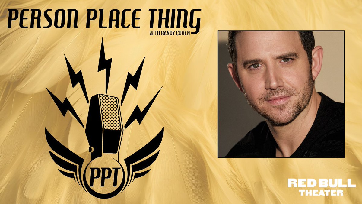 Join us for a LIVE RECORDING of PERSON PLACE THING with Randy Cohen as he interviews SANTINO FONTANA, one of Broadway’s foremost leading men, at the Sheen Center Shiner Theatre on April 18th at 7:30 PM. | Get details and tickets at RedbullTheater.com