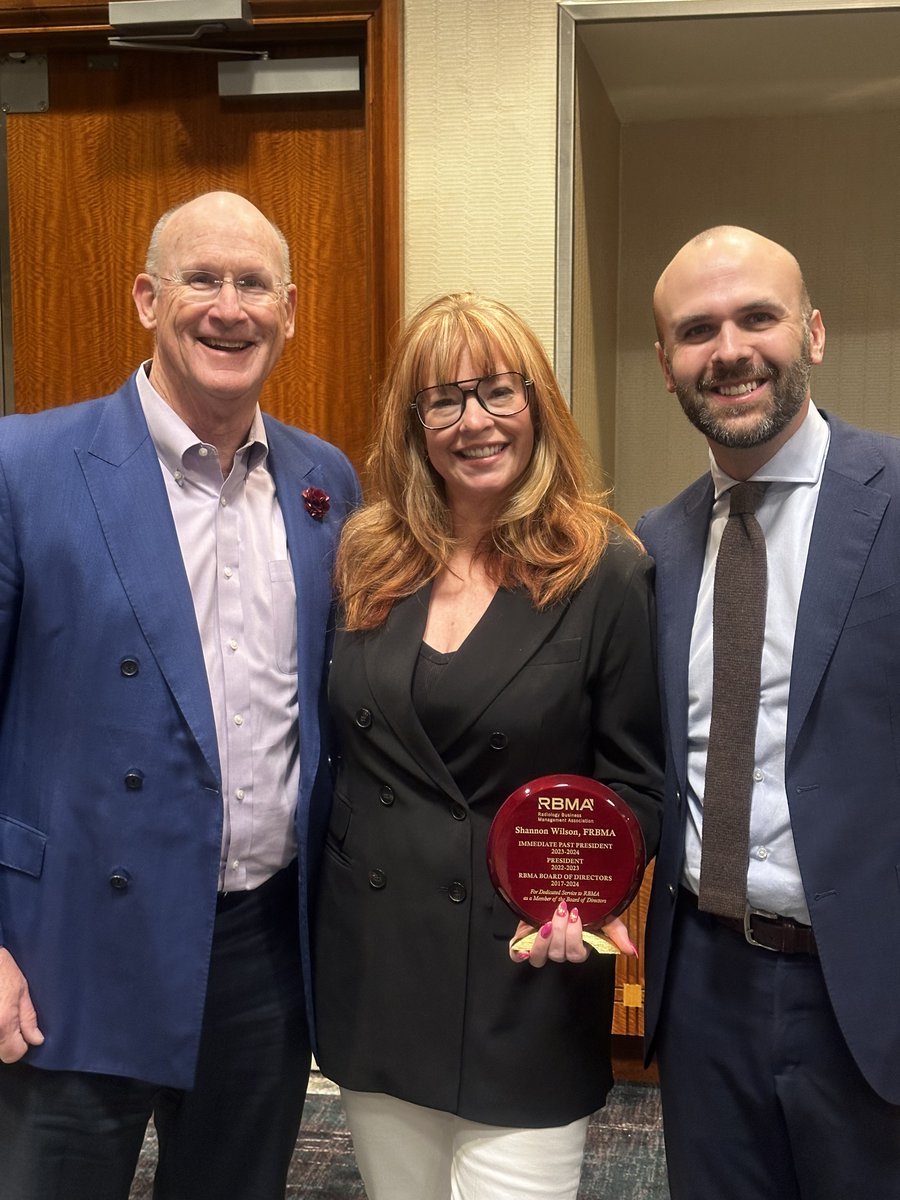 At yesterday's meeting of the RBMA Board of Directors ahead of #RBMA2024 PaRADigm, two board members were recognized as their terms end this year -- Shannon N. Wilson, FRBMA, and Barbara Perez Deppman MSM, FACHE, FRBMA. Thank you Shannon and Barbara for your service to RBMA!