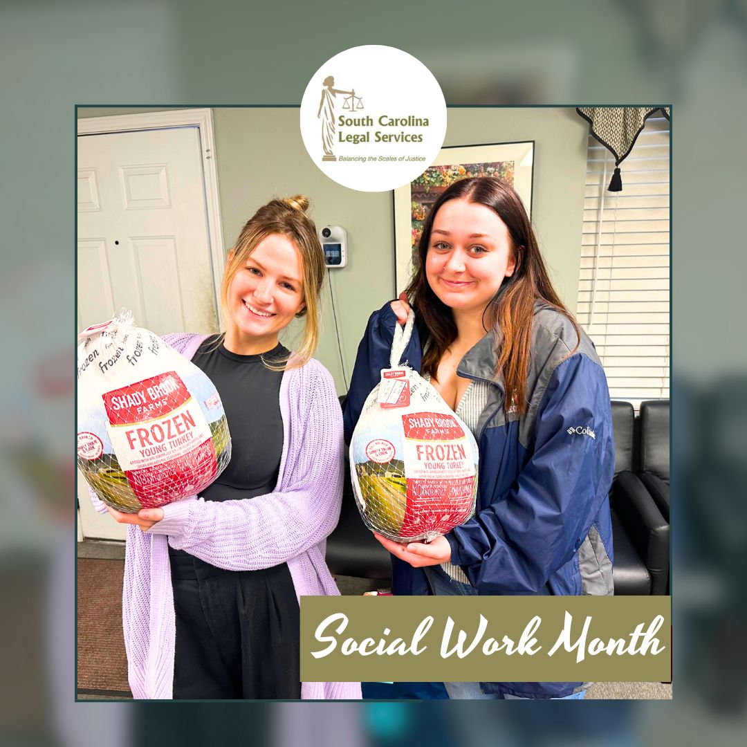 In honor of #SocialWorkMonth, we're shining a spotlight on our fantastic interns, Abigail Epstein and Rhianna Solida. These two interns have been doing incredible work, helping our clients in ways that go beyond just legal assistance. (1/3)