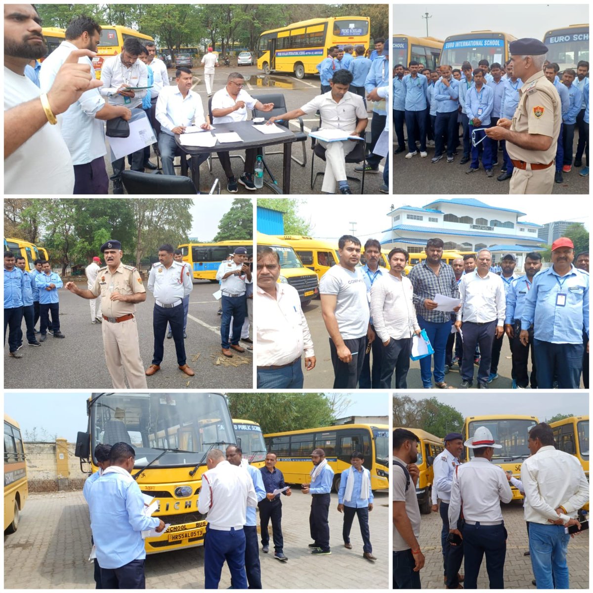 1260 school buses inspected, 406 fined. Three buses impounded. No defective school bus will be allowed to operate - Deputy Commissioner Shri Nishant Kumar Yadav. Under the supervision of Deputy Commissioner Shri Nishant Kumar Yadav and Police Commissioner Vikas Arora, the…