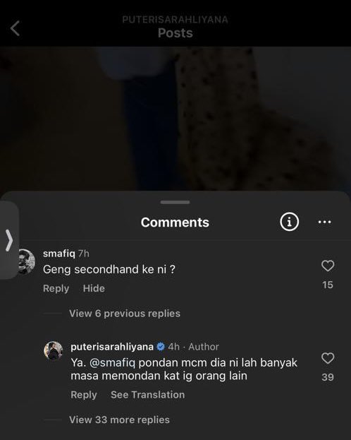 Ni lah nama IG dia - smafiq. Kemain kau komen hina aku dengan <a href="/BellaAstillah/">Cinderbella🌹</a> . Kat sini pengecut pulak. Actually banyak je jantan sakit mental penuh kat komen IG tu. tapi yang ni do not know how to stop. <a href="/afiqazni/">Afiq Azni</a> kenapa block aku ?