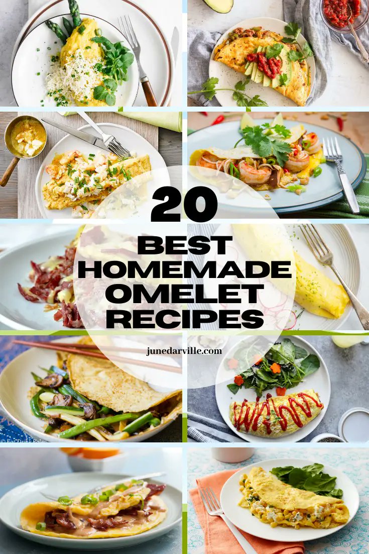🍳 𝟐𝟎 𝐁𝐞𝐬𝐭 𝐎𝐦𝐞𝐥𝐞𝐭 𝐑𝐞𝐜𝐢𝐩𝐞𝐬 🍳 #Cheese, #crab, pad thai shrimp, asparagus or lobster omelet? We got you covered! Check these 20 #omelet recipes from fellow food bloggers! 🍳 𝐑𝐞𝐜𝐢𝐩𝐞𝐬 >> junedarville.com/20-best-homema…