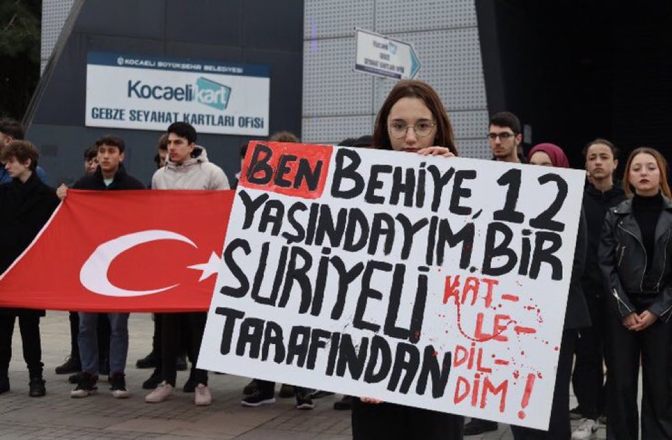 Ben Behiye, 12 yaşındayım… UNUTMA, UNUTTURMA!