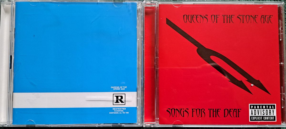 #5albums21cFinal - how can I choose between these two or do I just surrender & pick them both?
In The Fade/No One Knows 🤘😎 
#QOTSA #RatedR #SongsForTheDeaf