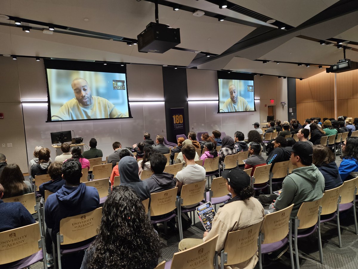 24 hour inaugural Hack-A-Damien Hackathon: We were honored to have the kick off ceremony with UAlbany Provost Carol Kim, Head of the CNSE Computer Science Department Jeff Offutt, and UAlbany Alumni and Keynote Speaker, Ray Dorcely, Jr. from Meta. Link in bio!
