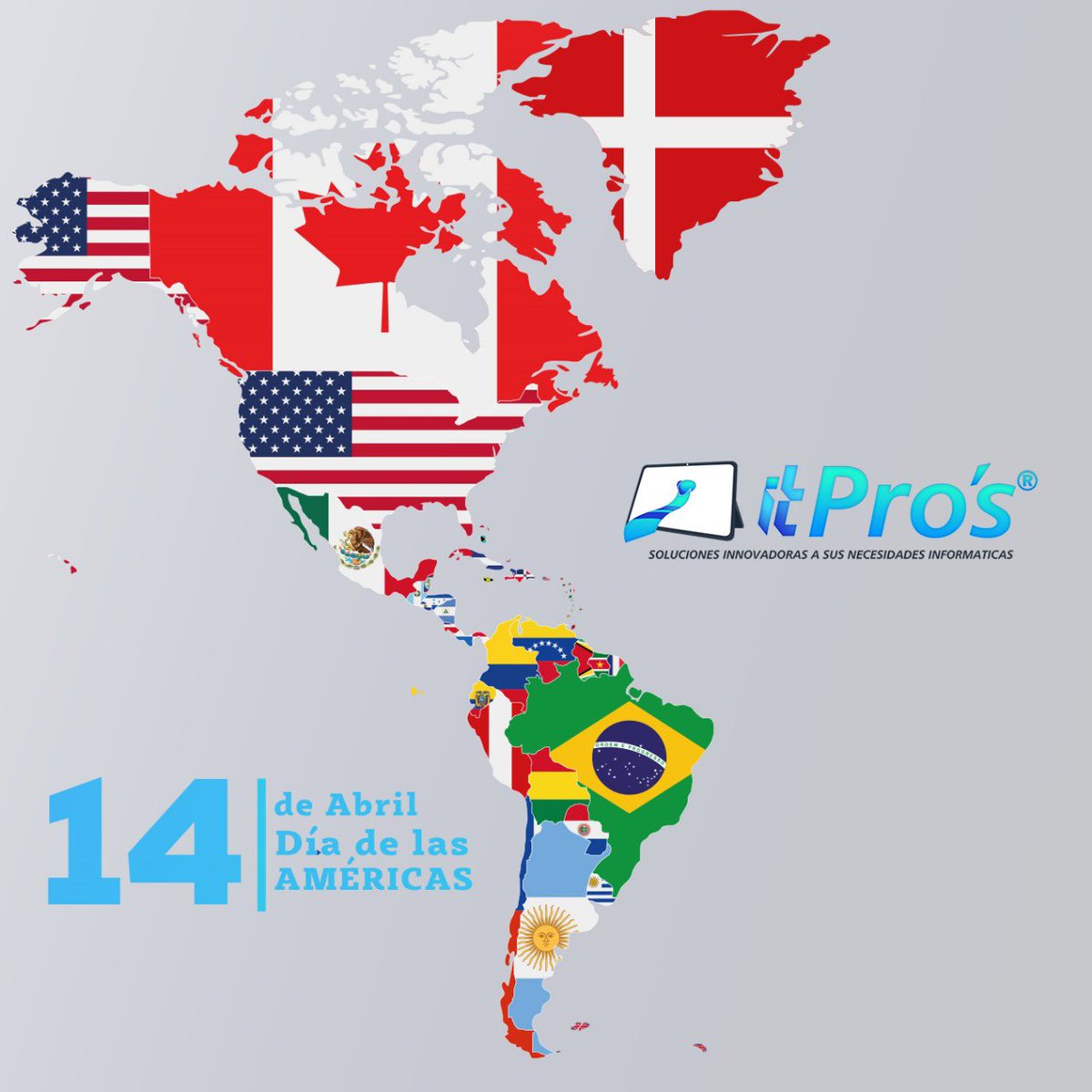 itproshn's tweet photo. En el Día de las Américas, celebremos la riqueza de nuestras culturas, la fuerza de nuestra unidad y el potencial de nuestro futuro compartido. 🌎🤝 #DíaDeLasAméricas #UnidosEnDiversidad #FuturoCompartido https://t.co/tw66uC4cFa