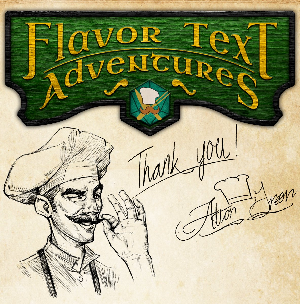 THANK YOU!!! 

Flavor Text Adventure's first campaign was a smashing success! Just over $10K raised, and quite a few stretch goals smashed! 

If you missed your chance, dont worry. you'll still be able to join in on the fun!

For now... a celebration and nap!