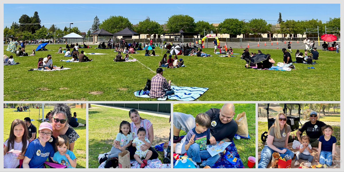 Bringing families together, fostering campus friendships and creating memories… the #AnnieRMitchell PTA Family Picnic was a blast! #IAmVUSD <a href="/coachinwpurpose/">Aída</a> <a href="/NataliGarza1/">Natali Garza</a>