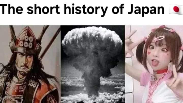 The japanese kids don't know who nuked them. Well covered and hidden by the deep state.