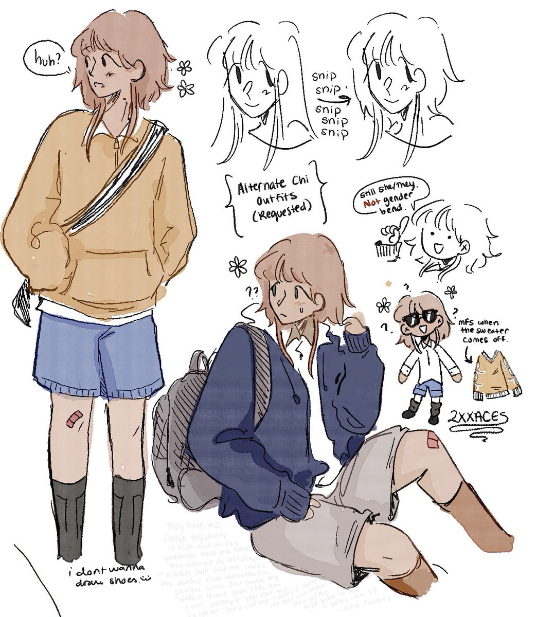 Haven’t had a lot of time to do illustrations lately, still think this is cute #OC