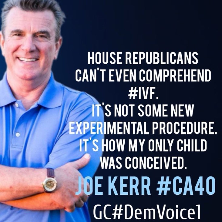 #DemVoice1 #wtpBLUE #DemsAct #wtpGOTV24 #DemsUnited Joe Kerr is running for Congress to “run toward the problems facing our Nation” He wants to work 24/7 to identify the worries and problems of #CA40, reach across the aisle to find support to solve the problems rather than…