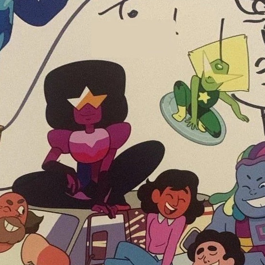 She wanna be Garnet SO BAD