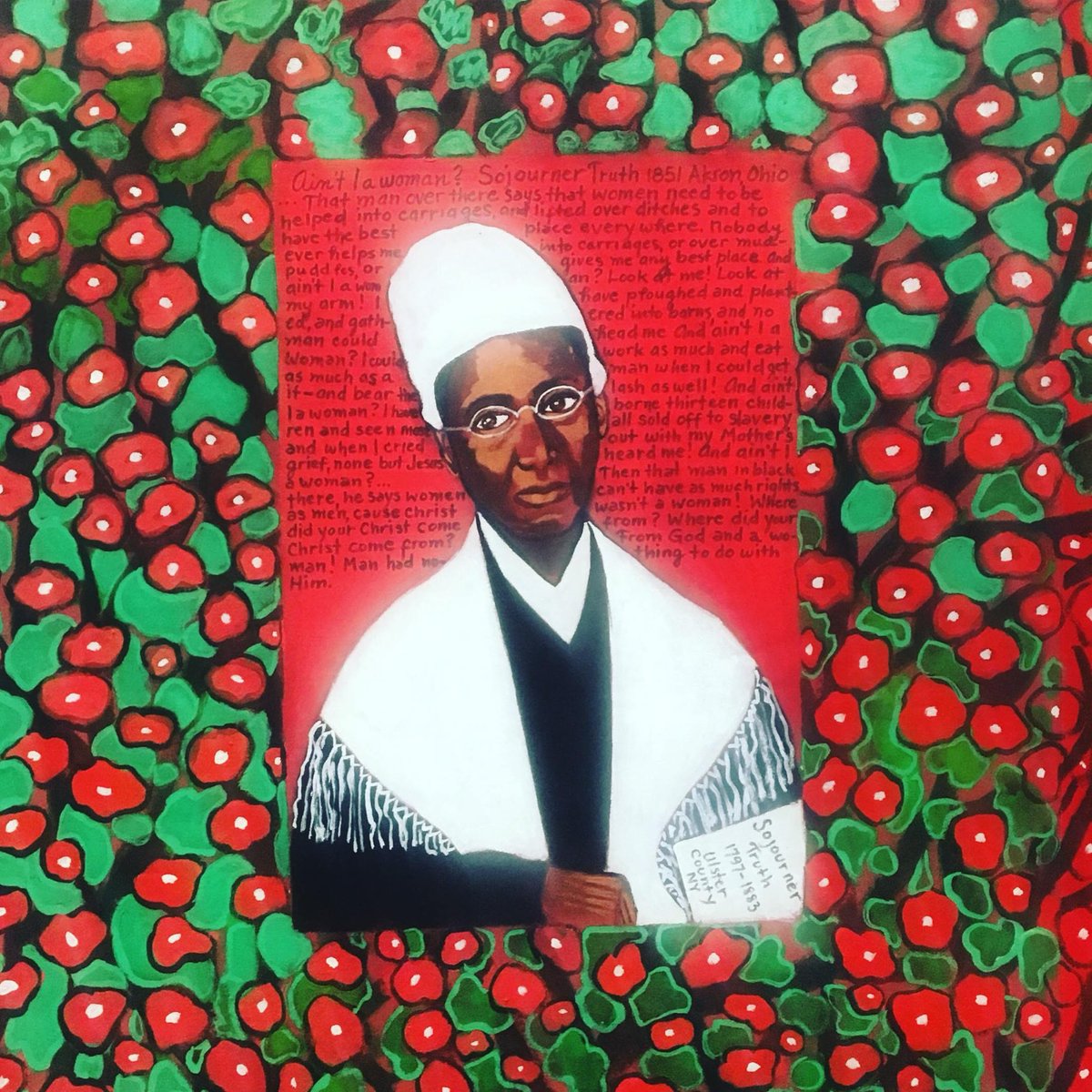 « And ain’t I a woman ? » Sojourner Truth by Faith Ringgold 🖤