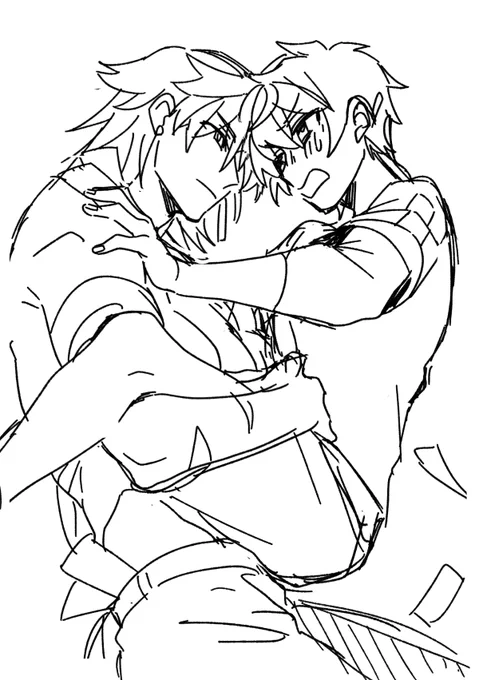 ちなみにもう一個描いてた表紙案 